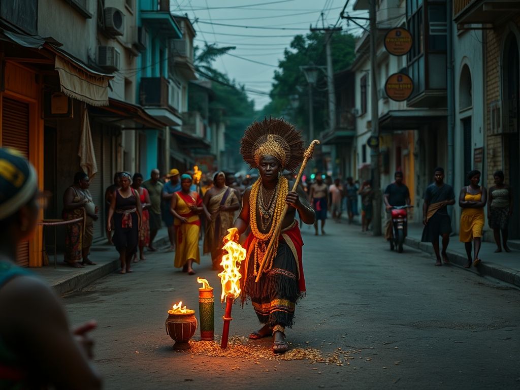 Acarajé de rua
