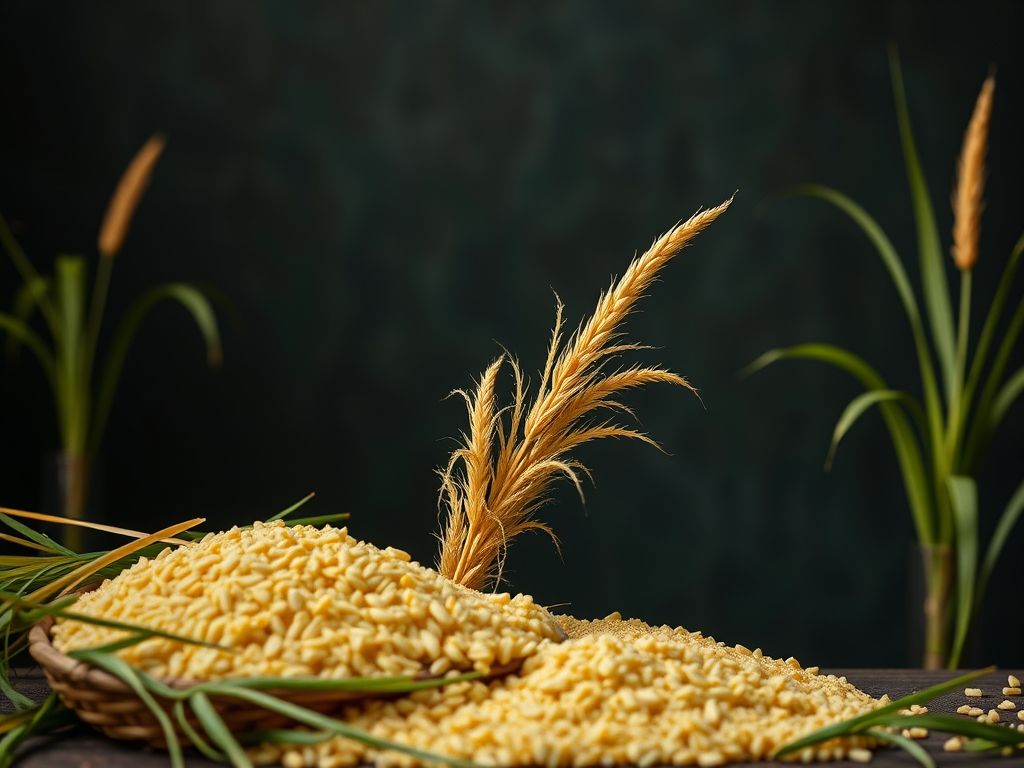 O que é Farinha de arroz integral