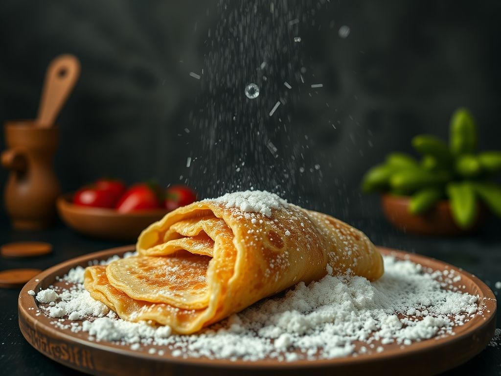 O que é Farinha para crepes