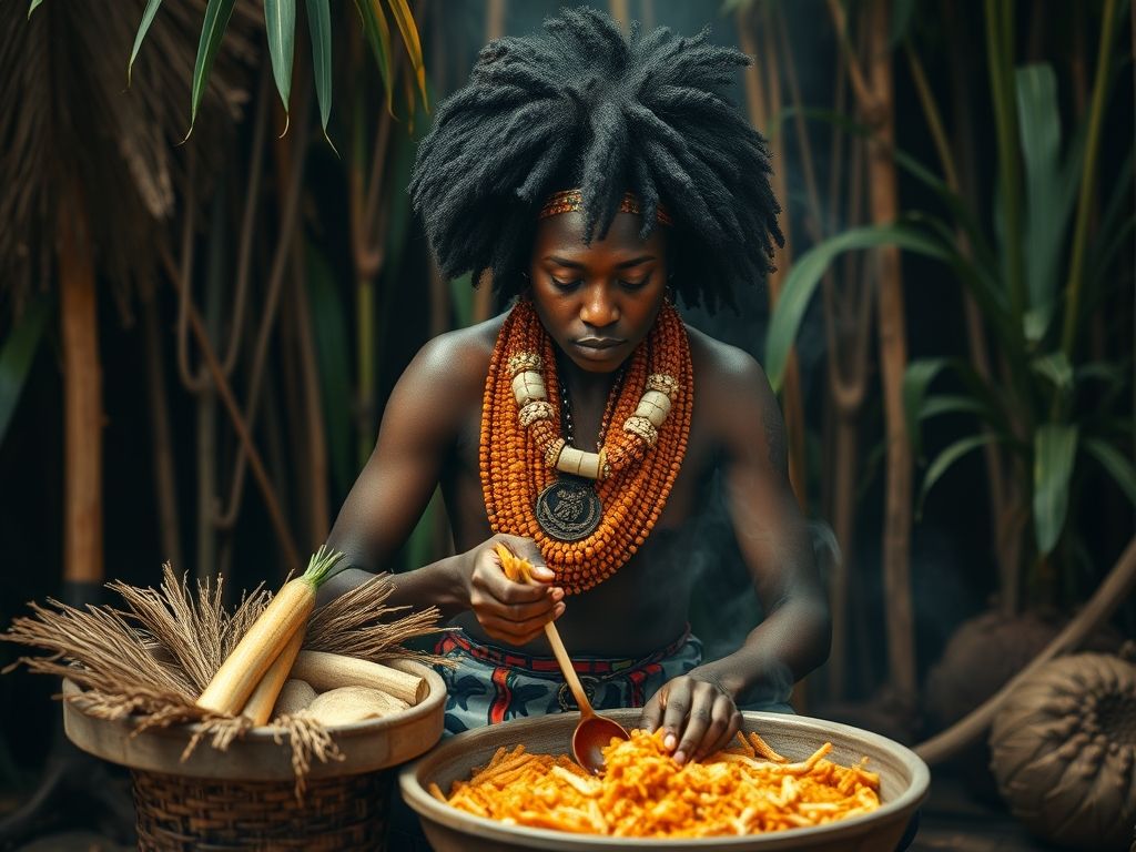 Ritual de comida afro